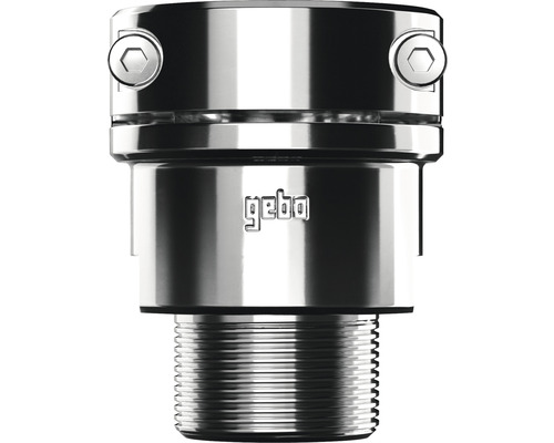 GEBO MiniGebo Verbinder 33,7 mm x 1" AG vernickelt
