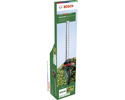 Bosch UniversalHedgeCut 50 Heckenschere Verpackung