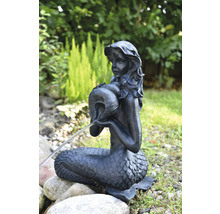 Wasserspeier HEISSNER Meerjungfrau mit Amphore 26 x 39 x 54 cm-thumb-0