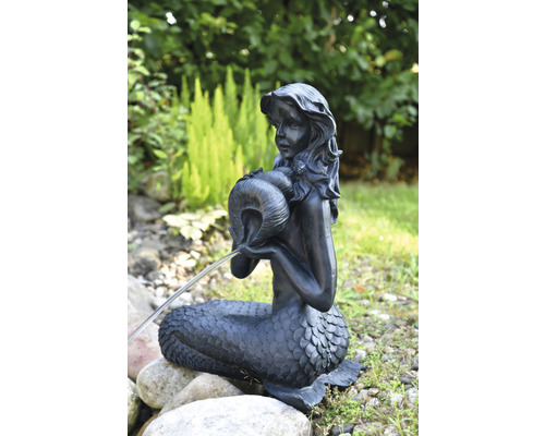 Wasserspeier HEISSNER Meerjungfrau mit Amphore 26 x 39 x 54 cm-0