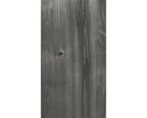 FLAIRSTONE Feinsteinzeug Terrassenplatte Wood Light Antracite rektifizierte Kante 80 cm x 40 cm x 2 cm Holzstruktur mit Maserung für Oberflächengestaltung