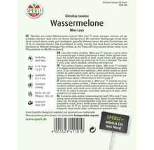 Wassermelone 'Mini Love' Sperli Gemüsesamen