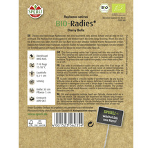 Bio Radieschen Cherry Belle Saatgutpackung