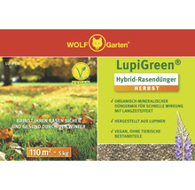 Wolf Garten LupiGreen Hybrid-Rasendünger Herbst für 110 Quadratmeter Rasenfläche