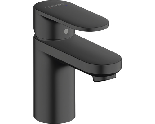 hansgrohe Waschtischarmatur mit Einhebelmischer VERNIS BLEND schwarz matt 71550670 Hansgrohe Waschtischarmatur in matter Optik