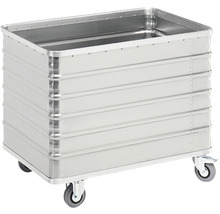 Transportwagen aus Metall mit Rollen