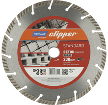 Norton Clipper Diamantscheibe Standard Beton Turbo Ø 230x22,23 mm