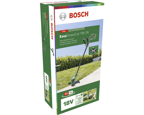 Akku Rasentrimmer BOSCH EasyGrassCut 18V-26 ohne Akku und Ladegerät