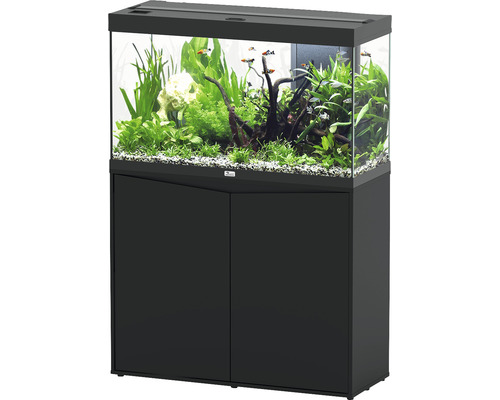 Aquariumkombination aquatlantis Splendid 200 inkl. LED-Beleuchtung, Filter, Unterschrank schwarz