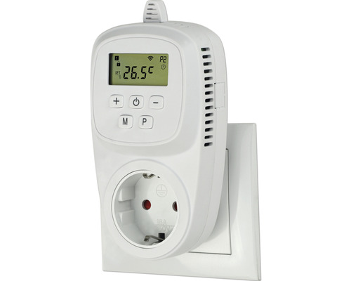 E2 Steck-Thermostat HT-04-WIFI-SCH weiß