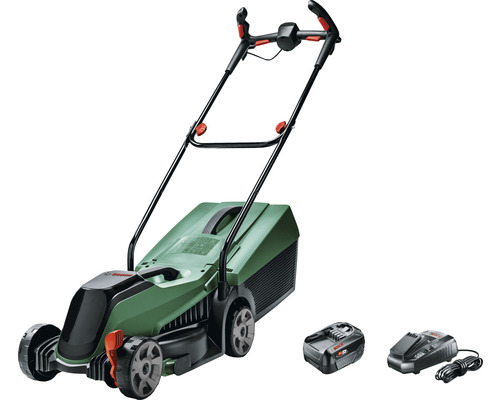 Akku-Rasenmäher Bosch CityMower 18V-32 inkl. Akku 4 Ah und Ladegerät Akkurasenmäher mit Akku und Ladegerät