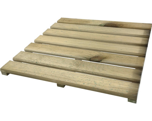 Holzbodenfliese für den Außenbereich