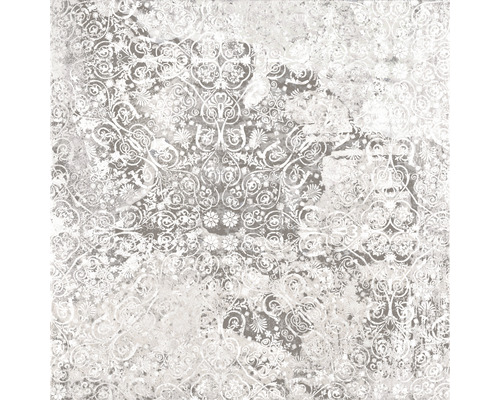 Dekorfliese mit floralem Muster