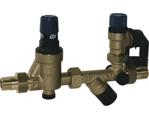 SYR Sicherheitsgruppe SYRobloc 25 mit Druckminderer 10 bar 3/4" 0025.15.011 Druckminderer und Filterkombination für Wasserleitungen