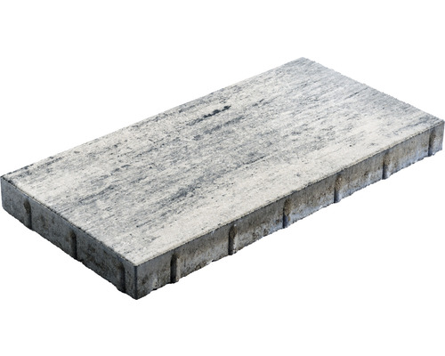 Muster zu Beton Terrassenplatte Crescendo Ambiente weiß-anthrazit 30 x 20 cm