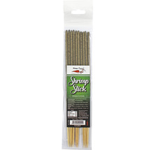 Shrimp Stick Futtersticks mit Spinat für Garnelen in einer transparenten Verpackung