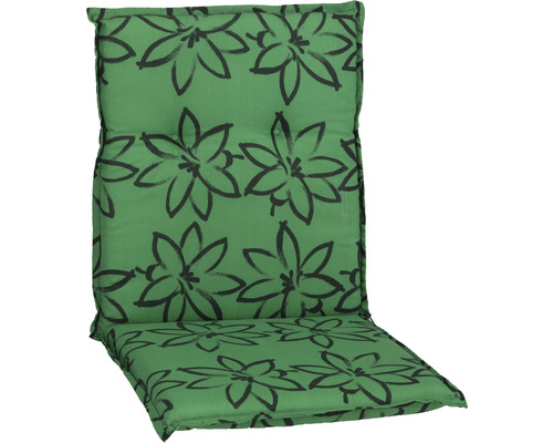 Auflage für Hochlehner Gartenstuhl mit Blumenmuster