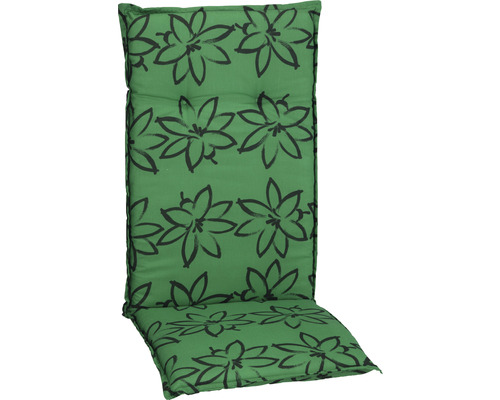 Gepolsterte Gartenstuhlauflage mit Blumenmuster