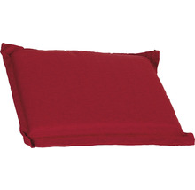 Bankauflage beo 1er P213 46 x 49 cm Baumwolle Polyester rot