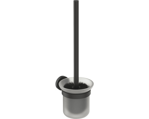 Douceur D'Intérieur WC-Bürste – Soft Touch, Schwarz, 38,5 Cm Hoch, Pflegeleicht & Hygienisch
