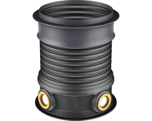 Schachtring aus Kunststoff mit seitlichen Zuläufen