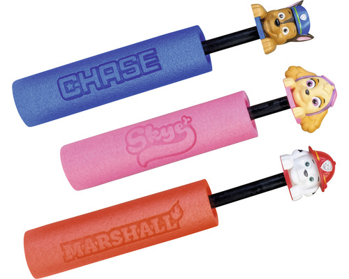 Drei Wasserpistolen mit Paw Patrol Motiven