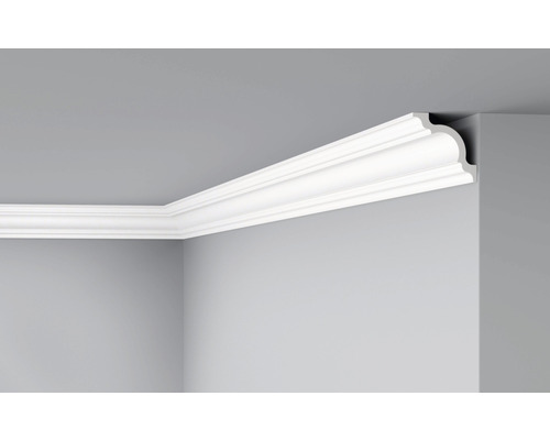 Profipack Deckenleiste D10, 8 x 2 m, 80 x 80 mm