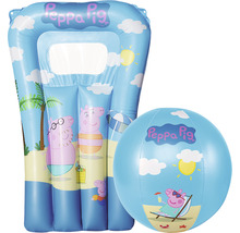 Strandset Happy People Peppa Pig mit Wasserball und Kinderluftmatratze-thumb-0