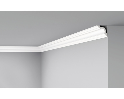 Profipack Deckenleiste D8, 6 x 6er Pack à 2 m, 50 x 50 mm