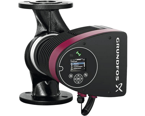 Elektronisch geregelte Umwälzpumpe Grundfos MAGNA3 32-120 F 220 mm DN 32 97924638 Heizungspumpe mit digitaler Steuerung und Grundfos Logo