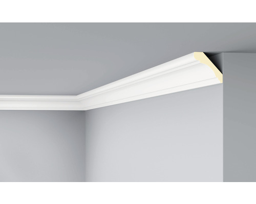Profipack Deckenleiste F11, 8 x 2 m, 70 x 70 mm