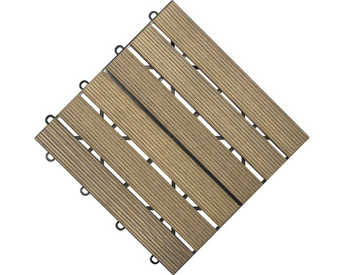 Terrassendiele aus Holzverbundwerkstoff zur Bodenverlegung