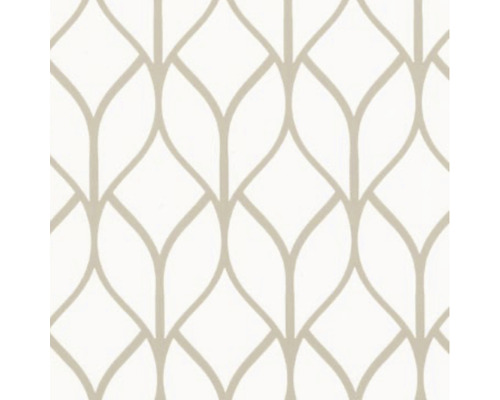 Tapete mit geometrischem Blattmuster