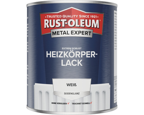 RUST-OLEUM METAL EXPERT Heizkörper Seidenmatt weiß 750 ml