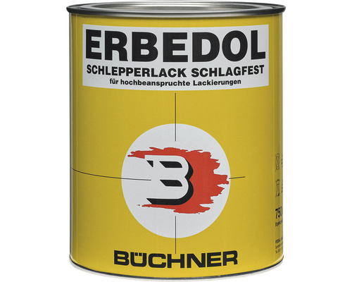 ERBEDOL Schlepperlack für Traktoren und Landwirtschaftliche Maschinen GÜLDNER-ROT SL3238 rot 750 ml
