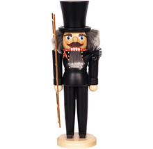 Nussknacker Schornsteinfeger Figur mit Leiter und Zylinder