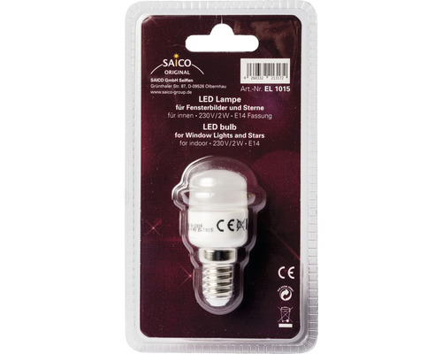 LED Ersatzleuchtmittel Für Baumkerzen – Warmweiß, 3 Stück, E10 Sockel, 0,2 W, 5,5 LM