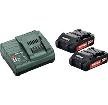 Akku Heckenschere METABO HS 18LTX 55 inkl. 2 x 2,0 Ah Akkus und Ladegerät