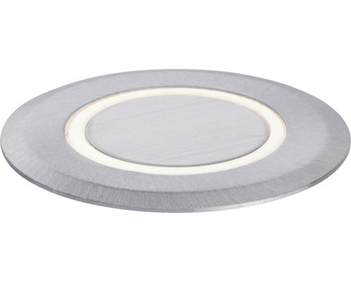 Bodeneinbaustrahler aus Edelstahl mit LED-Licht