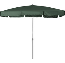 Quadratischer Gartenschirm mit Mittelstock