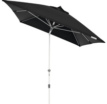 Rechteckiger Sonnenschirm mit Kurbelmechanismus