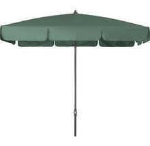 Quadratischer Sonnenschirm mit Mittelstock
