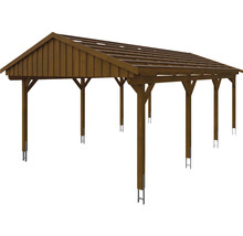 Holz Carport mit Satteldach
