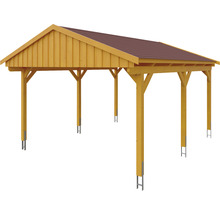Holzcarport mit Dach