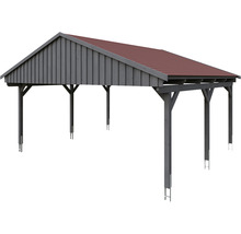 Freistehender Carport mit Dach