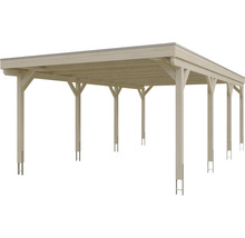 Einzelcarport SKAN Holz Grunewald 427 x 796 cm natur