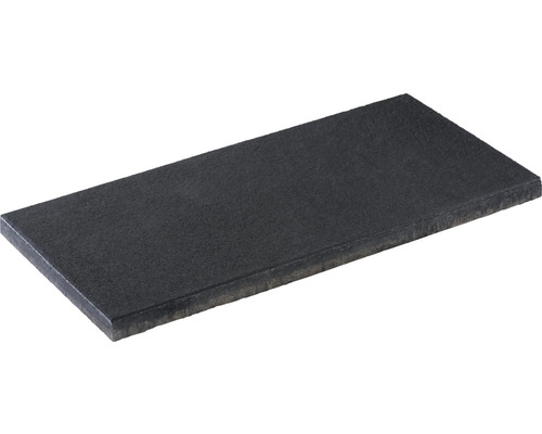 Beton Terrassenplatte iStone Luxury schwarz-basalt 80 cm x 40 cm x 4 cm Schallschutzplatte aus Filz