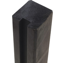 Holzpfosten mit Nut für den Gartenbau
