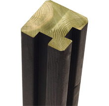 Holzpfosten mit Nut und Feder