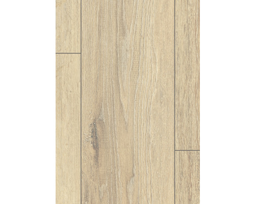 Nahaufnahme von Laminatboden mit Holzoptik